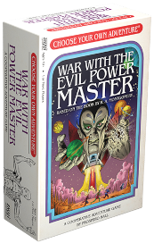 Cover Choose Your Own Adventure: War with the Evil Power Master