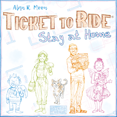Cover Ticket to Ride: Stay at Home